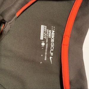 Mens Nike Dri Fit Sport Swing Green Polo Golf Lg